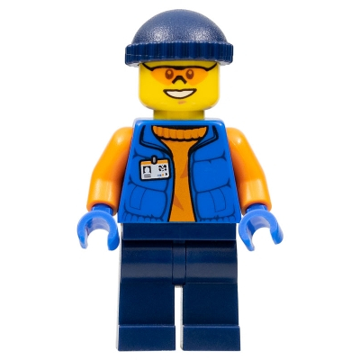 【小荳樂高】LEGO 極地探險 助理研究員 人偶 (60036原裝人偶) cty0496