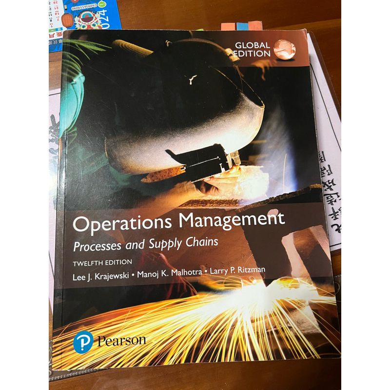 Operations Management 12版 生產作業管理 課本