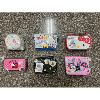 Hello kitty 化妝包 筆袋 硬殼包 提袋