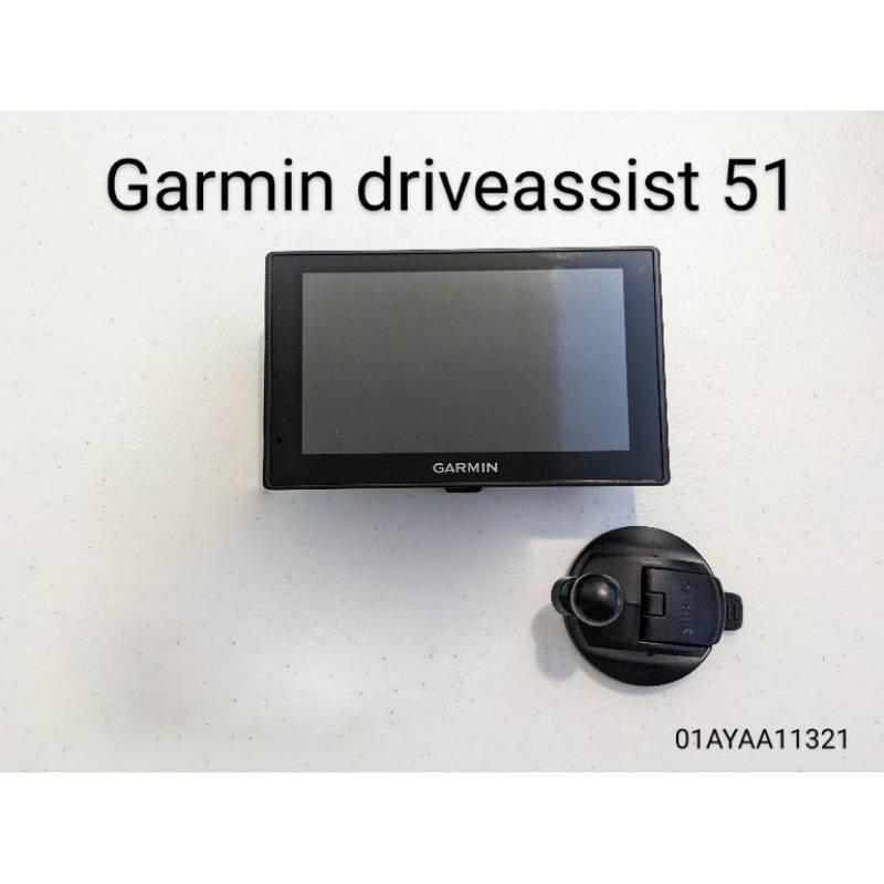 蝦幣九折【車二手】可更新《卡車模式》有行車記錄器 Garmin DriveAssist 51 聲控導航 區間測速