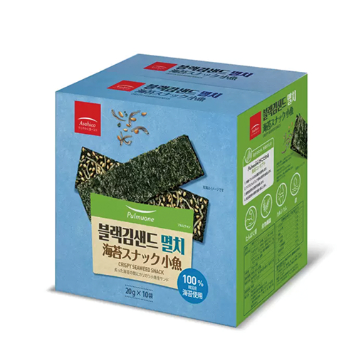 『日本好市多』韓國小魚乾海苔零食20g x 10包