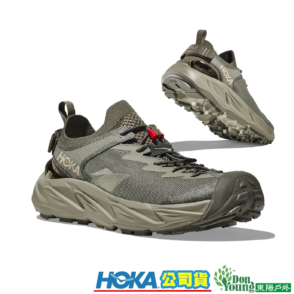 【 HOKA  】男款Hopara 2戶外越野健行涼鞋 HO1147650BYT