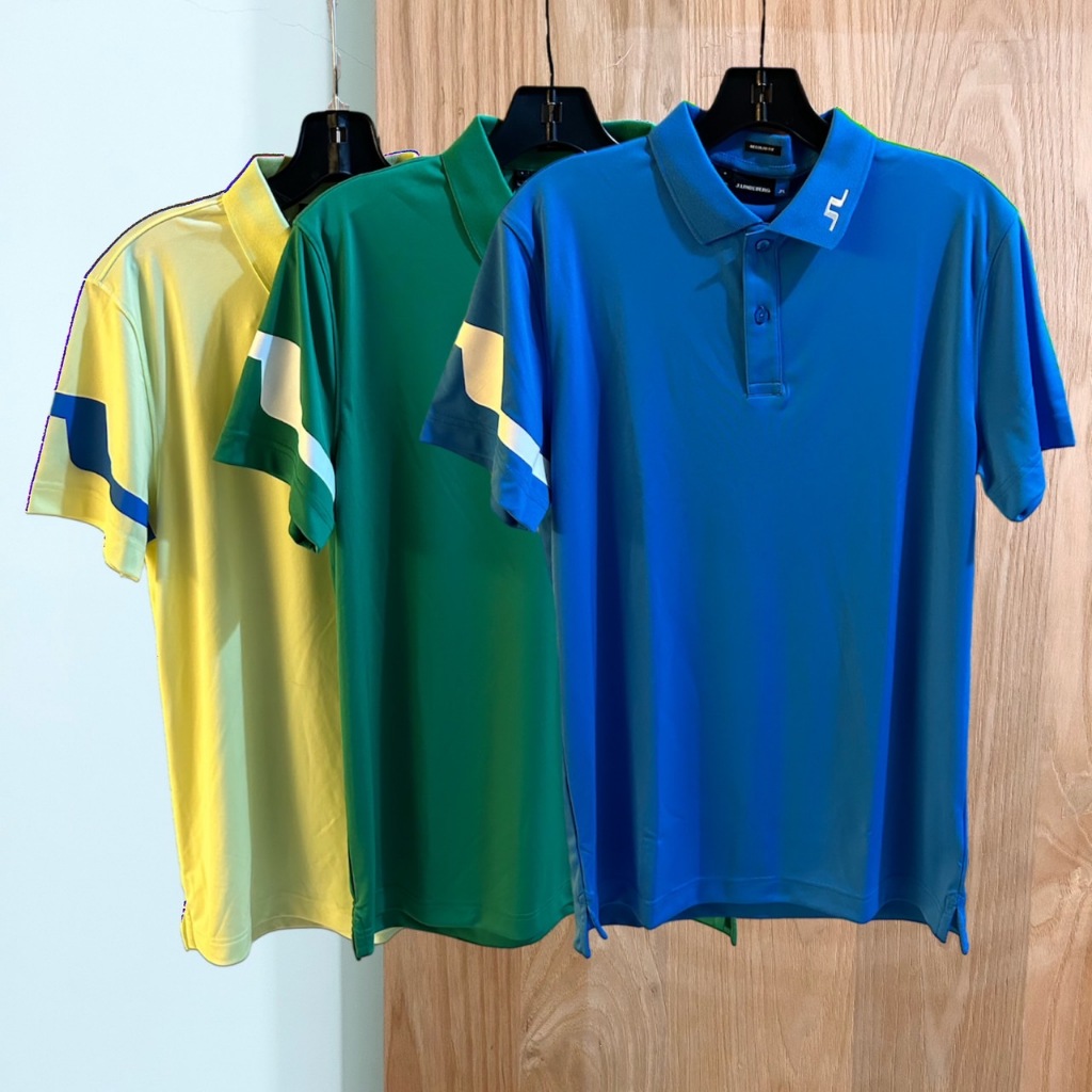 J.Lindeberg🌞Heath 男經典LOGO高爾夫短袖polo衫 (4色)