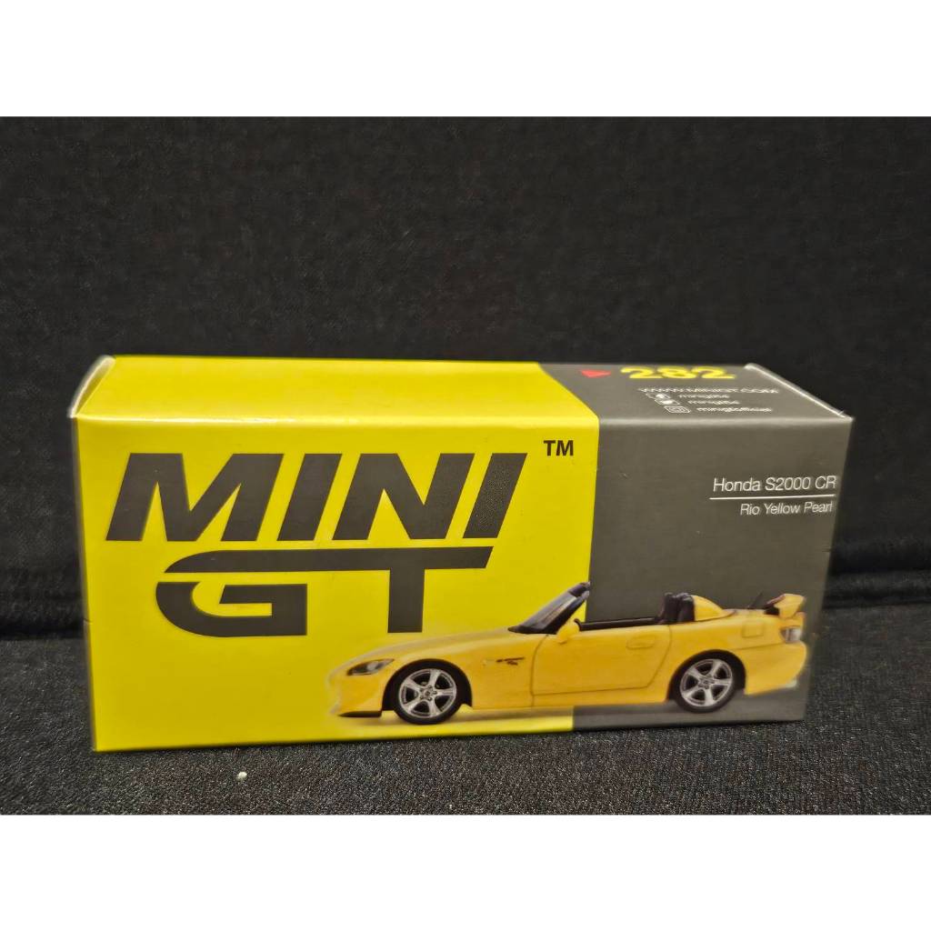 【模型娜】Mini gt #282 Honda s2000 Type s 黃