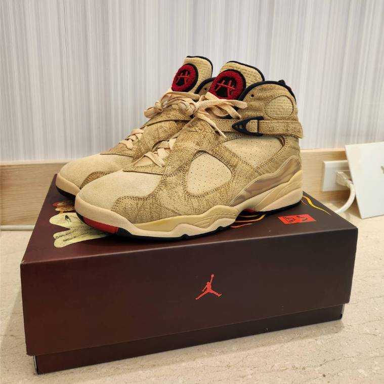 Jordan 8代 Rui Hachimura 八村壘 黑武士 DO2496-700 全新 US10 現貨