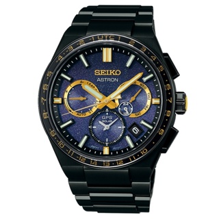 SEIKO 精工(SSH145J1/5X53-0CH0SD) Astron限量 鈦金屬 兩地時間太陽能GPS衛星腕錶