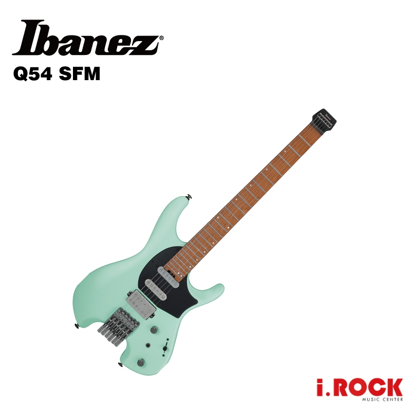 IBANEZ Q54 SFM 無頭琴 電吉他 單單雙 消光海洋泡沫綠【i.ROCK 愛樂客樂器】