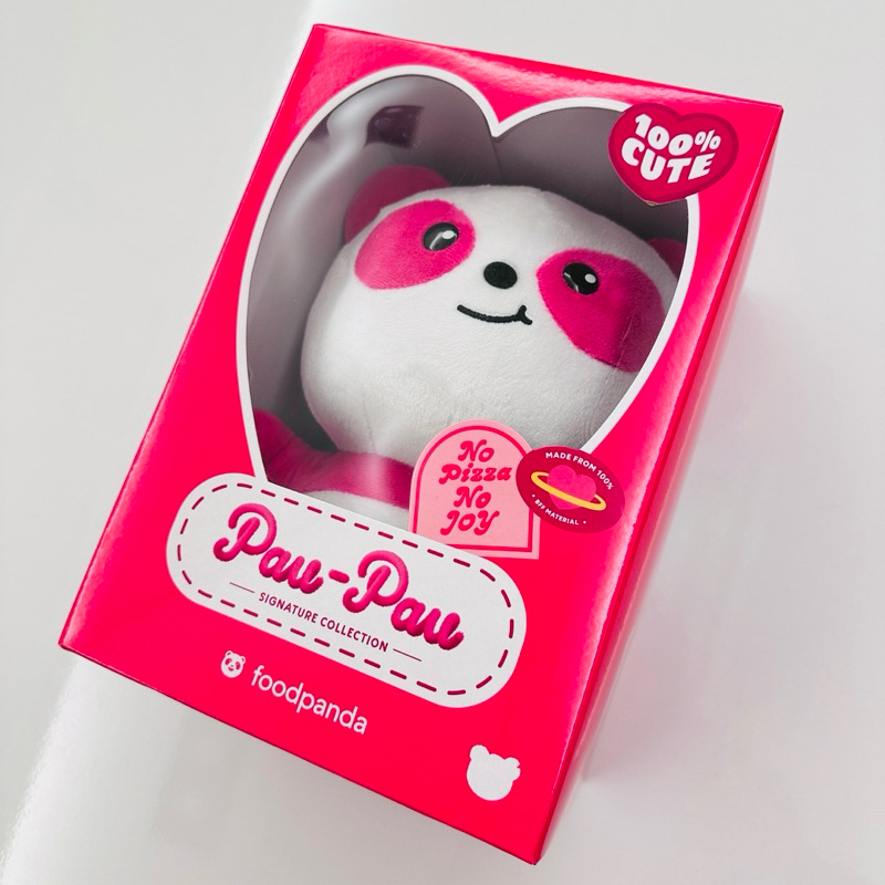 全新 官方正版 foodpanda 熊貓 胖胖達娃娃 限量周邊商品 布玩偶禮物 現貨
