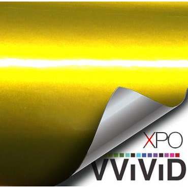 現貨 VVIVID 加拿大 液態金屬 黃 鑄造膜 改色膜 貼膜 包膜 膜料 汽車貼膜 汽車包膜 包膜材料 車身貼膜