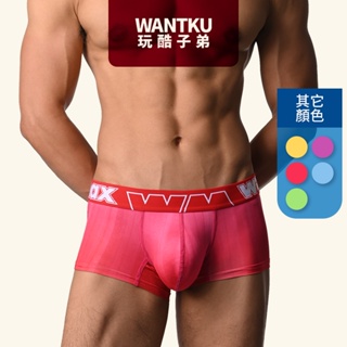 【WANTKU 玩酷子弟】直條漸層 TDT 基本款四角褲 - B5361