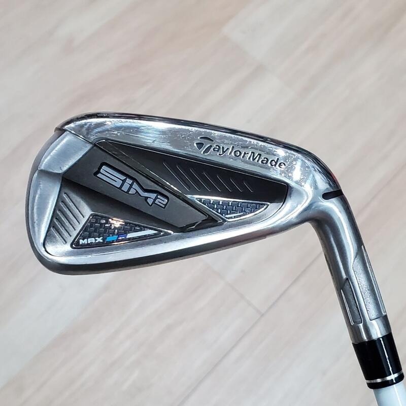 二手超美品 女生女用TaylorMade SIM2 MAX 7號練習桿 TENSEI TM40 46 L桿身 11276