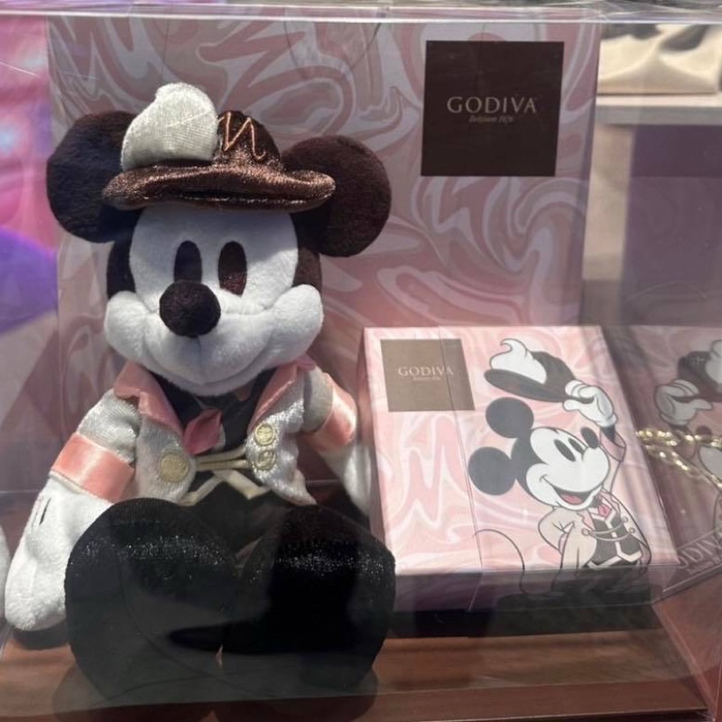 現貨日本 迪士尼 GODIVA 情人節限定 米奇 巧克力 禮盒 送禮 限量 現貨