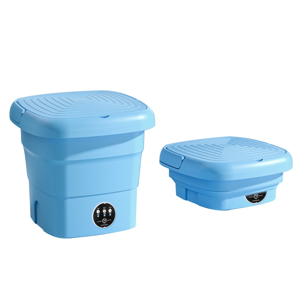 迷你簡易摺疊洗脫兩式洗衣機 E0079-N 輕鬆摺疊 脫水機 洗衣機 洗衣桶 加大容量