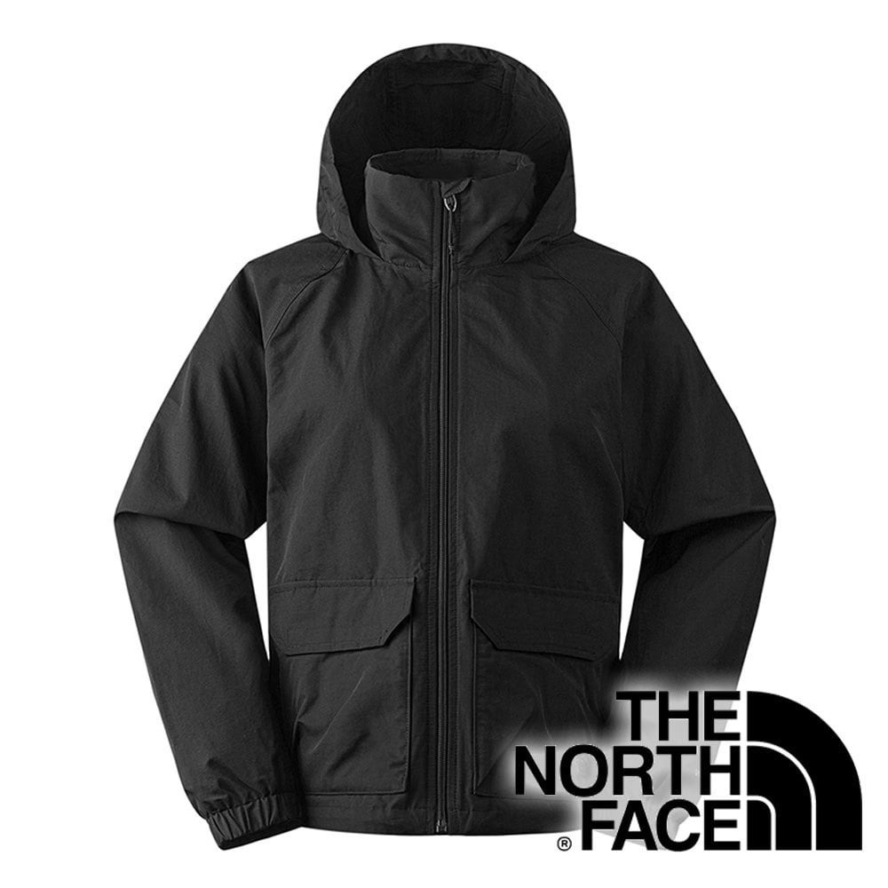 【THE NORTH FACE 美國】女立領防風外套『黑』NF0A87W9
