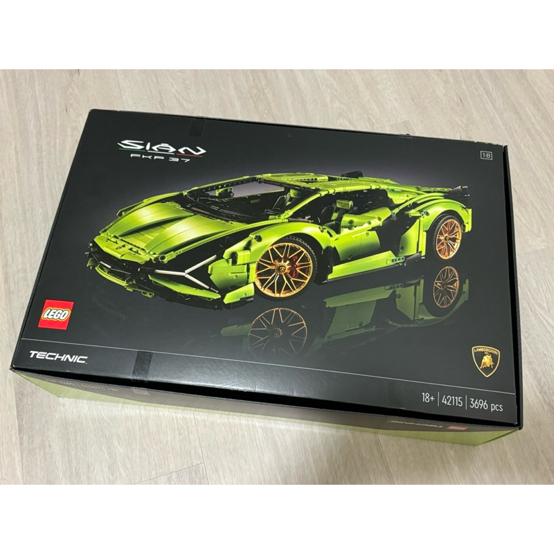 LEGO 樂高 科技系列 42115 Lamborghini Sian FKP 37