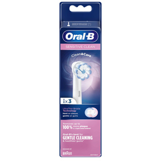 德國百靈Oral-B- 電動牙刷 超細毛護齦刷頭3入/多動向交叉刷頭3入