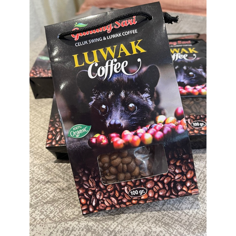 現貨供應🚚LUWAK COFFEE印尼100%野生麝香咖啡豆☕️