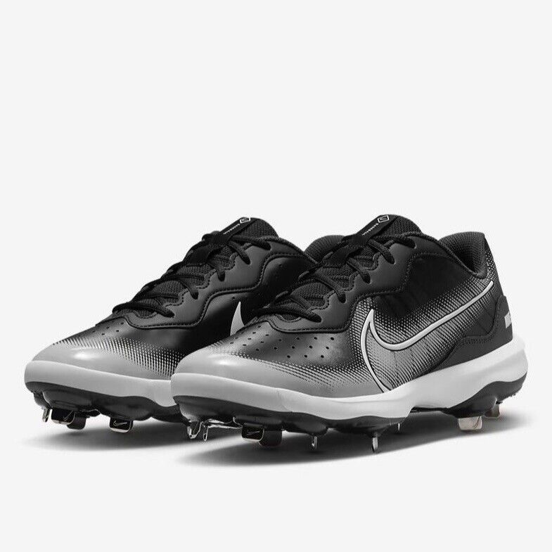 ~超大尺碼~ Nike Alpha Huarache Varsity 4 Low 棒球釘鞋(DJ6516-010)現貨