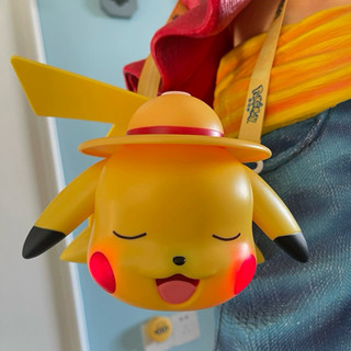 現貨 海外影城正版 寶可夢 皮卡丘 可達鴨 鑰匙圈 公仔 造型杯