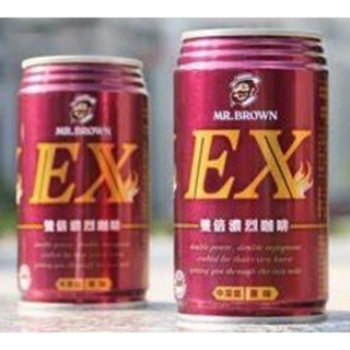 伯朗EX雙倍濃烈咖啡330ml,24入,(限宅配限2箱)