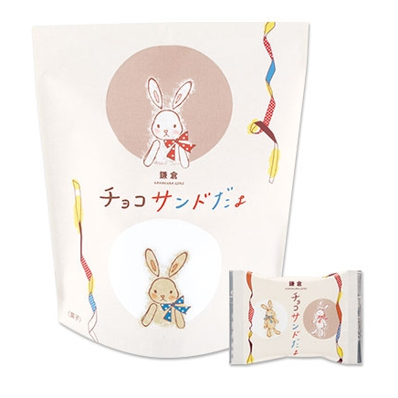 鎌倉五郎 半月 兔子 巧克力夾心餅乾 袋裝 盒裝 抹茶 紅豆