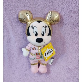 全新 上海迪士尼 米妮太空人娃娃 minnie mouse米老鼠航天玩偶 disney航太公仔 太空飛行米妮安撫娃娃擺飾