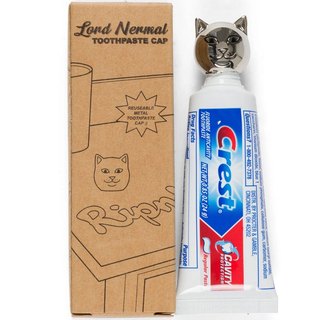 RIPNDIP 中指貓 RNDSPR24260 LORD NERMAL TOOTHPASTE CAP 金屬牙膏蓋 銀色