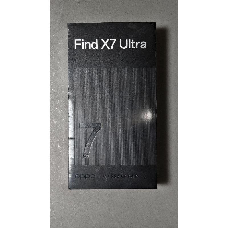OPPO Find X7 Ultra 旗艦機 16G/512G 黑色 陸版 哈蘇 全新未拆封 有現貨