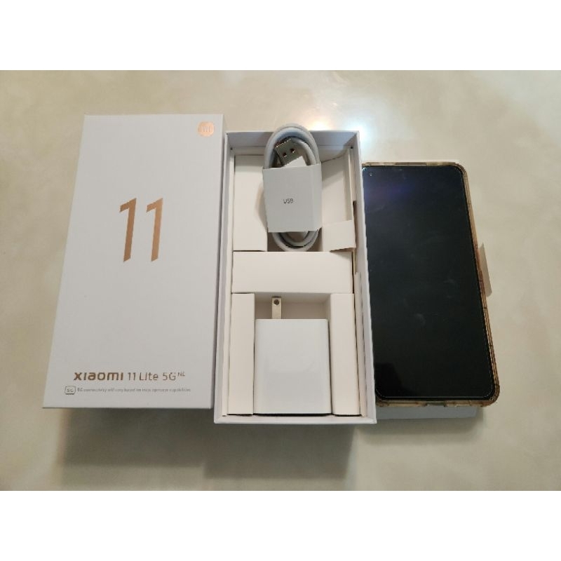 小米之家購入 二手 小米Xiaomi 11 Lite 5G NE 8G/128G盒裝