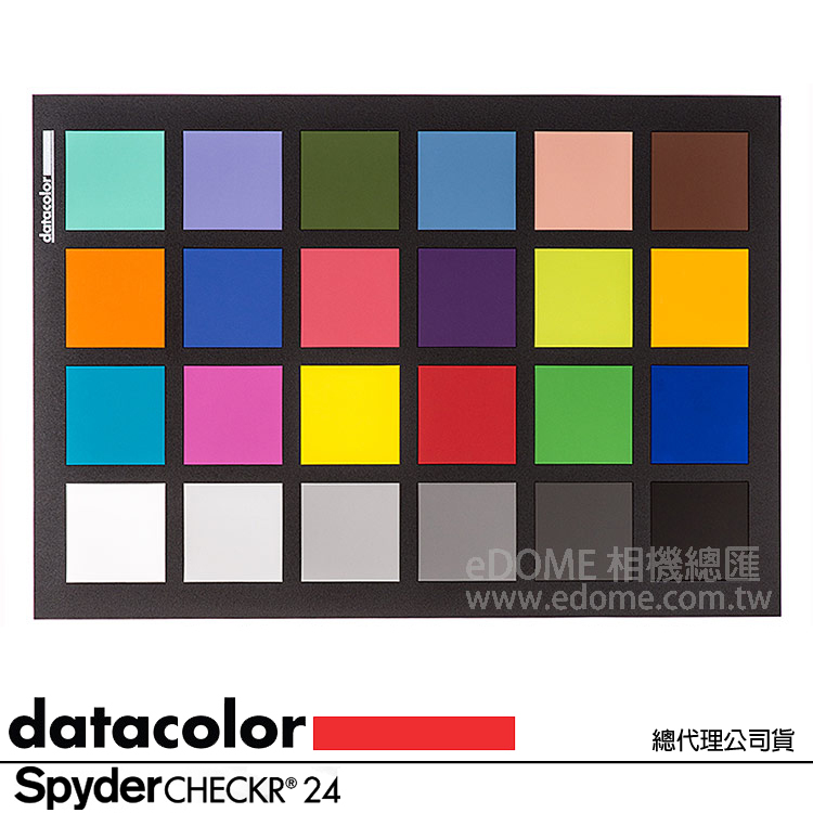 DATACOLOR Spyder CheckR 24 色卡 24色 (公司貨) Check R 24 色彩管理工具