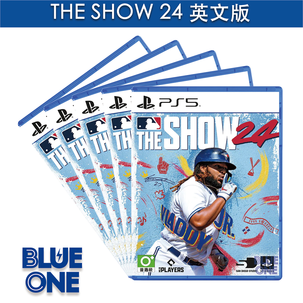 3/19預購 PS5 MLB THE SHOW 24 英文版 遊戲片 BlueOne電玩