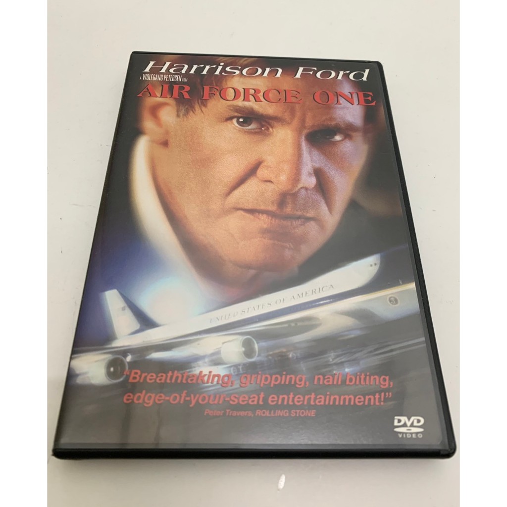 「大發倉儲」二手 DVD 早期 限量【空軍一號 Air Force One】中古光碟 電影影片 影音碟片 請先詢問 自售