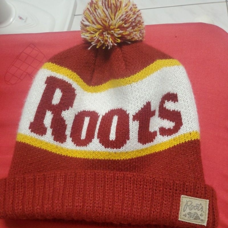 保證正版Roots保暖毛帽