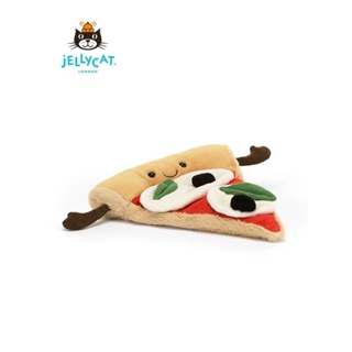 台灣出貨 英國Jellycat Pizza 披薩 毛絨玩具 娃娃公仔 安撫玩偶 生日禮物 情人節禮物