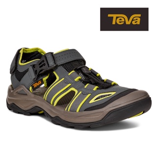 【TEVA】男護趾涼鞋 護趾水陸機能運動涼鞋/雨鞋/水鞋- Omnium 2 暗影灰 (原廠)