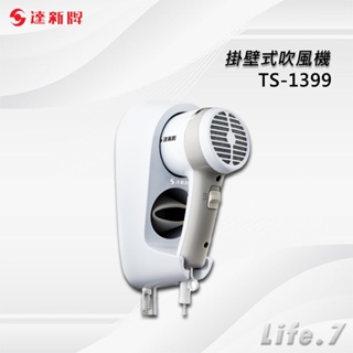 【TAHSIN 達新牌】掛壁式吹風機 (TS-1399)