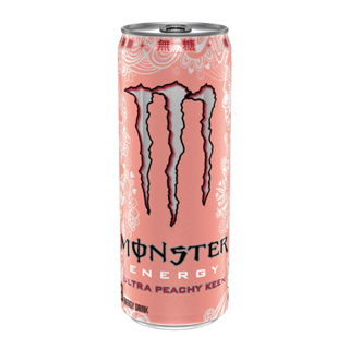 Monster魔爪超越蜜桃閃耀碳酸能量飲料[箱購] 355ml毫升 x 24 【家樂福】