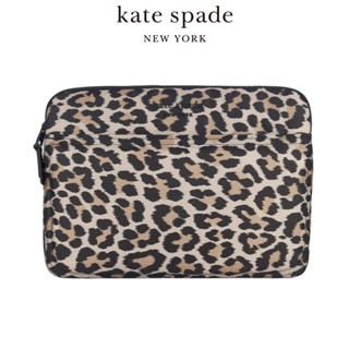 【kate spade】 精品防震筆電內膽包/電腦包/筆電套-性感豹紋