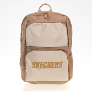 現貨🔥全新SKECHRS愛爾蘭奶油色後背包 L320U196-028R 杏色運動後背包 奶油色後背包 運動背包