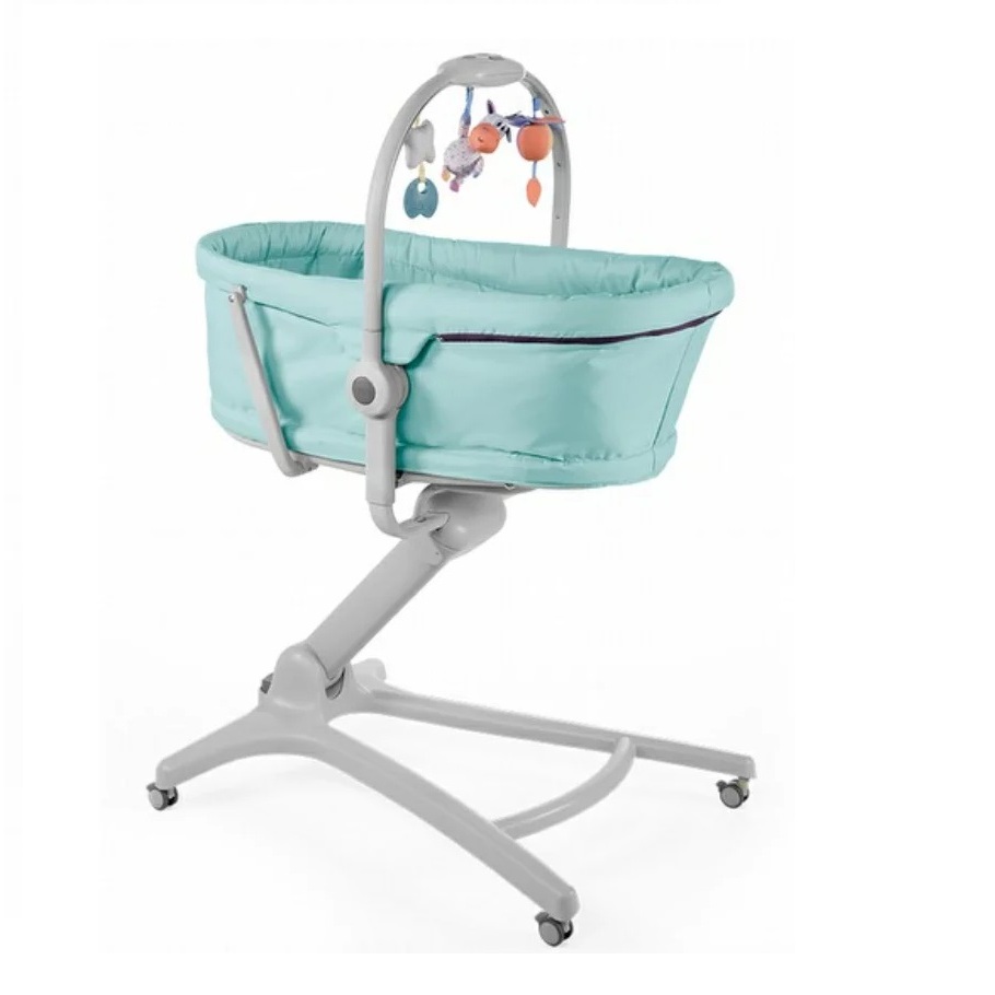 展示品出清~Chicco Baby Hug 4合1搖椅 Air  安撫餐椅 嬰兒床 &lt;無原外箱&gt;