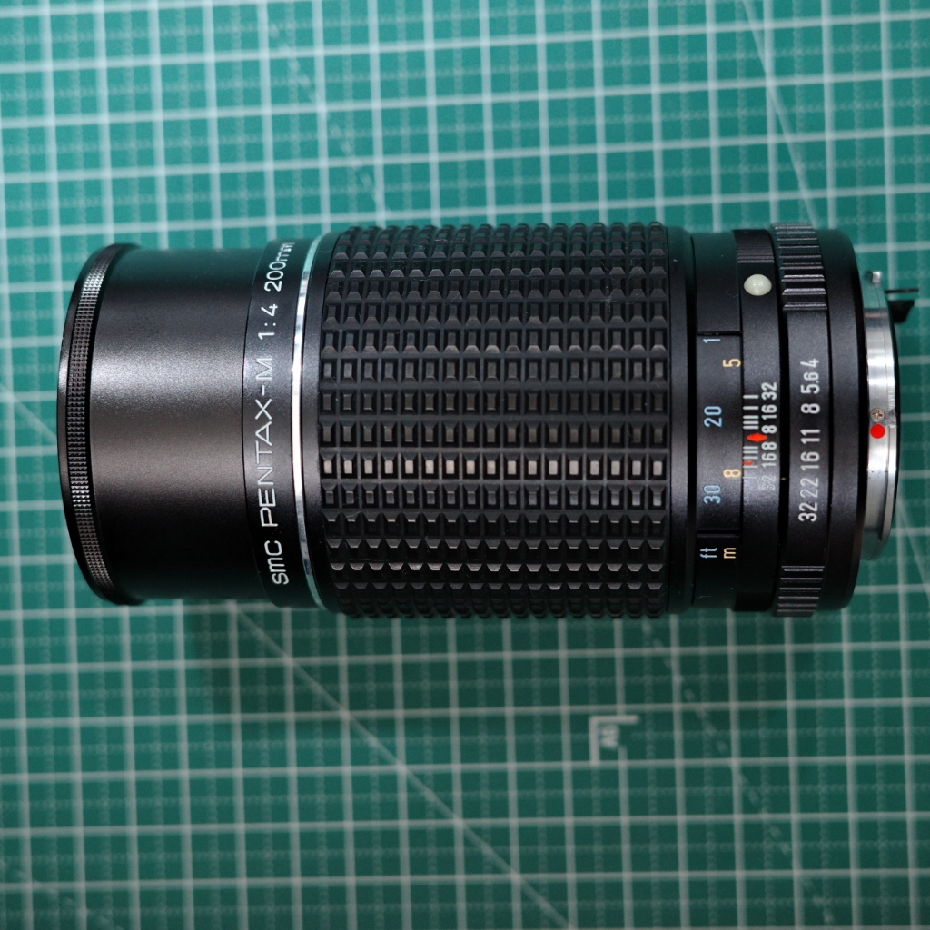 《二手鏡頭》 Pentax-M SMC 200mm F/4  大光圈 長焦鏡 老鏡頭 定焦鏡 日本製 PENTAX-K