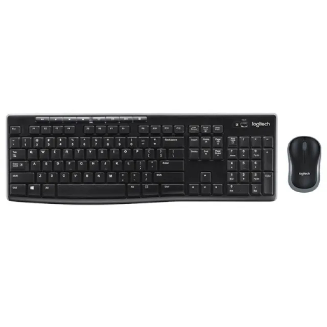 【logitech 羅技】MK270R 無線滑鼠鍵盤組