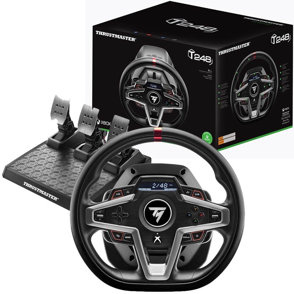 圖馬斯特 THRUSTMASTER T248X 力回饋方向盤 支援Xbox Series X|S、One /  PC