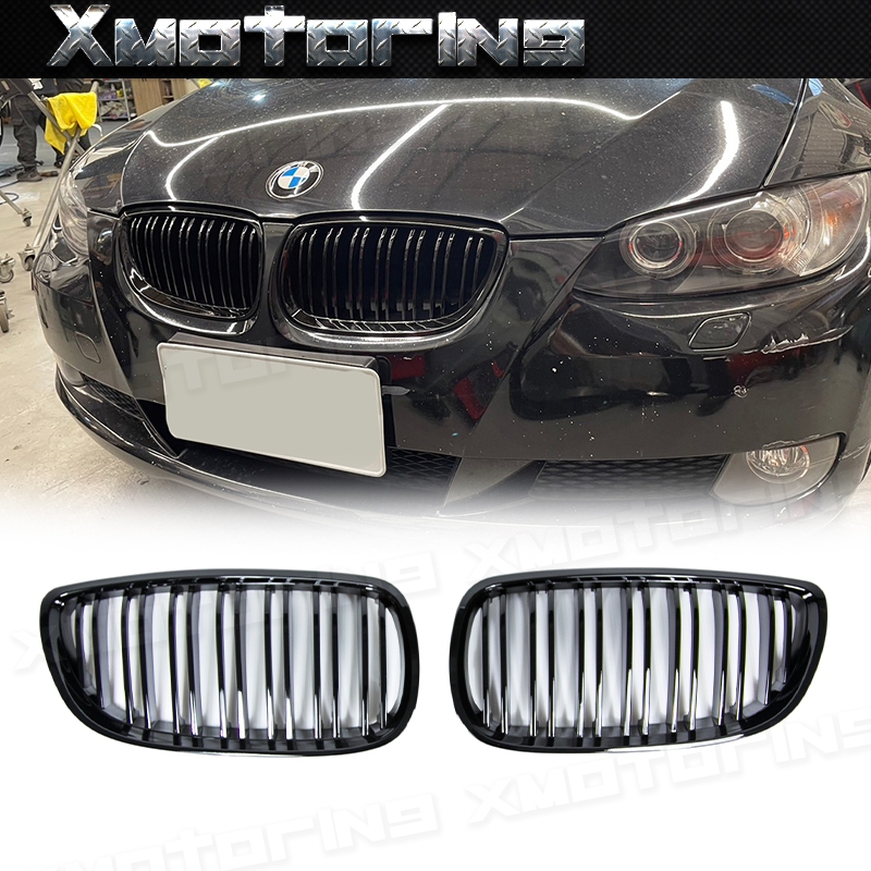 XM碳纖維精品 BMW 07-10前期 E93 E92 水箱罩 雙槓鼻頭 雙門敞篷 M-Sport用 實體店面