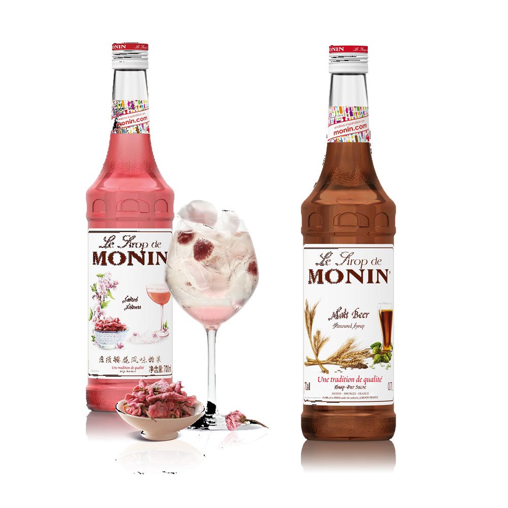 ★Petshop寵物網★開元食品 Monin 麥芽啤酒 鹽漬櫻花 糖漿700ML