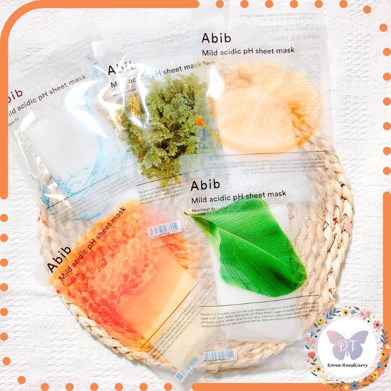 【滴滴踢⭐狂銷熱賣】 Abib 魚腥草 積雪草 水庫 蜂蜜 aqua 保濕 補水 面膜 正品 韓國
