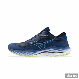 MIZUNO 男 慢跑鞋 RIDER SSW 男慢跑鞋 深藍色 -J1GC237653
