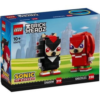 【高雄天利鄭姐】樂高LEGO 40672 納克和夏特 大頭娃娃BrickHeadz™