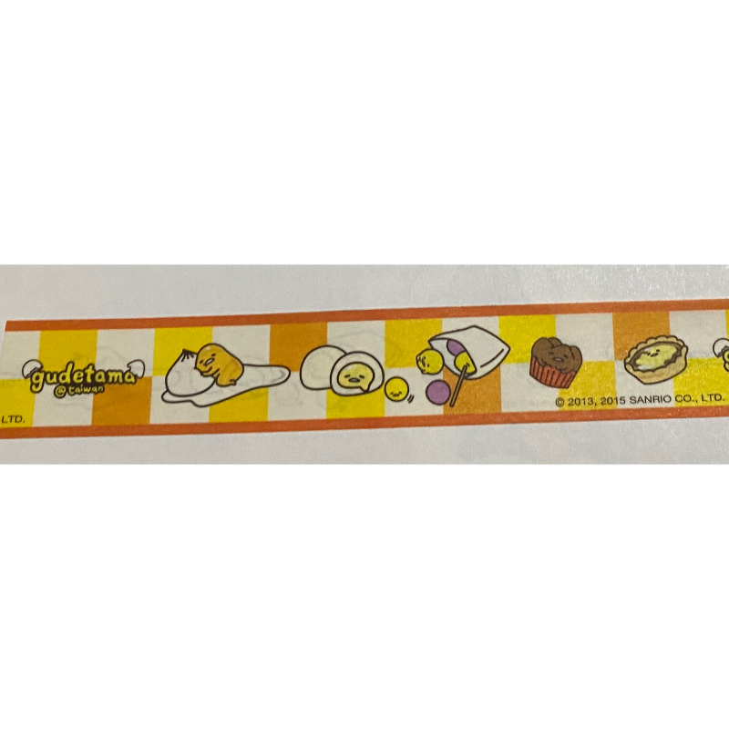 紙膠帶 分裝 絕版 蛋黃哥懶得展 臺灣限定 食物款