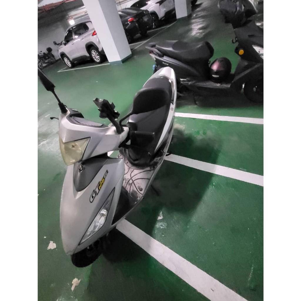 SYM 三陽 部份零件更新 GT 125 便宜代步車 中壢監理站 驗車過戶  二手機車 中古 便宜好騎 27000KM